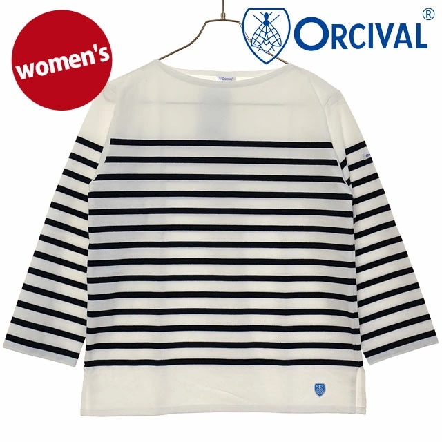 ボートネック ロングスリーブプルオーバー [#6803] BOAT NECK L/S P.O. レディース トップス カットソー 長袖Tシャツ ボーダー WHITE/PIRATE 正規取扱店