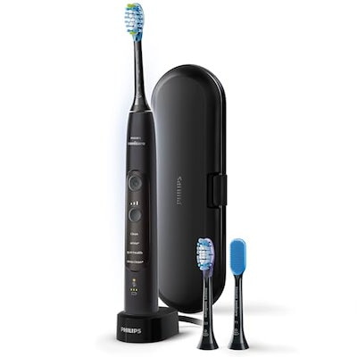 他サイト： フィリップス 電動歯ブラシ ソニッケアー エキスパートクリーン (携帯用充電式/トラベルケース付き) HX9692/12 ブラック 【Amazon.co.jp限定】の商品画像
