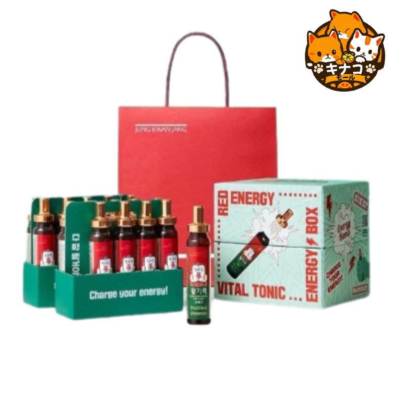 [プレゼントおすすめ] 正官庄 活力 エネルギーボックス (20ml x 20本)