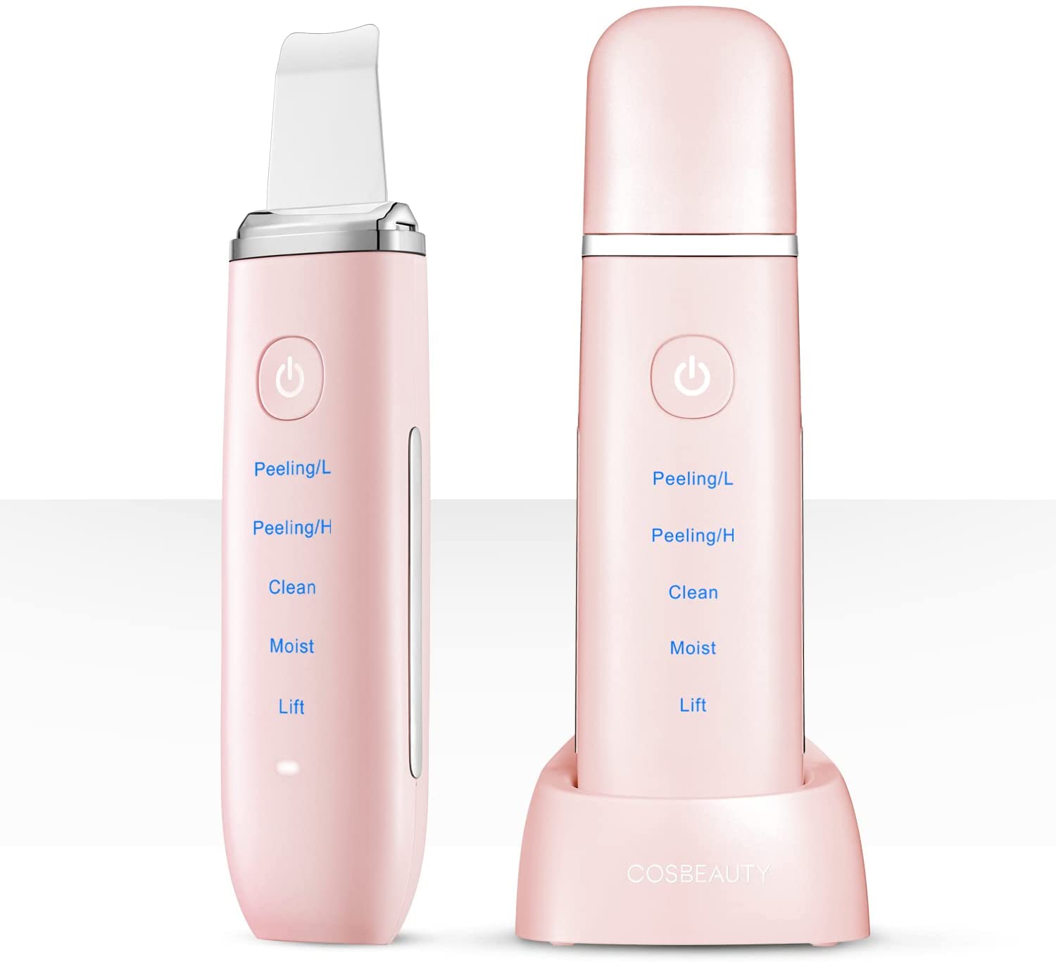 【送料無料キャンペーン?】 超音波 美顔器 毛穴ケア CB050（ピンク） 洗浄 美顔器・美容器