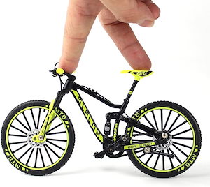 1:10 スケールミニチュア指自転車シミュレーション自転車模型玩具ポータブルスポーツ指自転車模型玩具指先運動おもちゃに最適