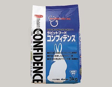 コンフィデンス 3kg袋 ラビットフード 5,083円