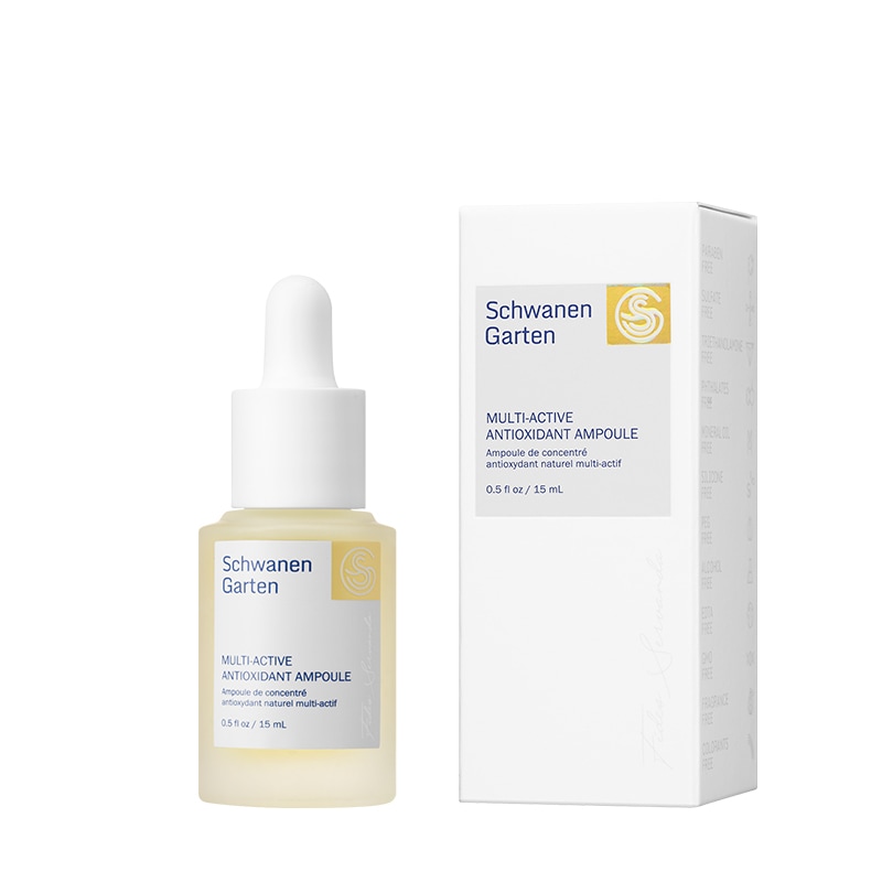 マルチアクティブアンプル 0.5 fl oz / 15ml - - ーブスターオーガニック＆手摘み原料ヴィーガンジェンダーレス韓国スキンケア