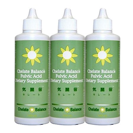 ミヤモンテ フルボ酸飲料　キレート 気麗留 100ml　3本セット