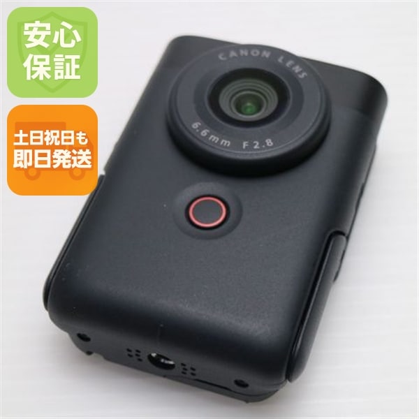 新品同様 PowerShot V10 ブラック コンデジ キャノン 即日発送 土日祝発送OK 99
