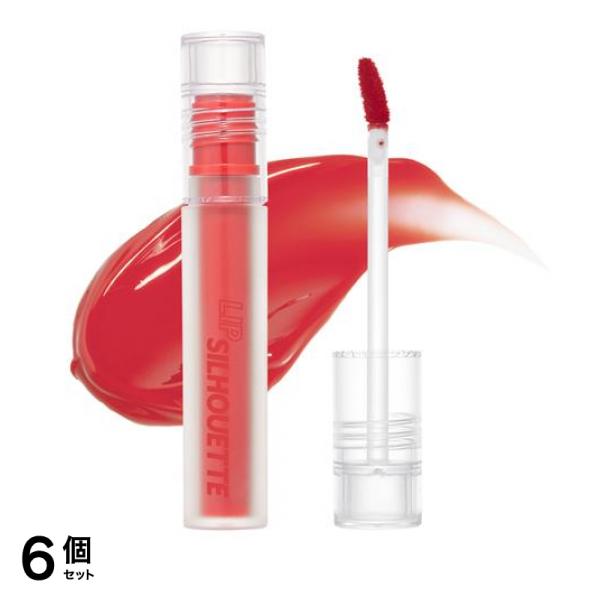 アイムミミ リップシルエットグロスティント 04 ネオスカーレット 4g 6個セット