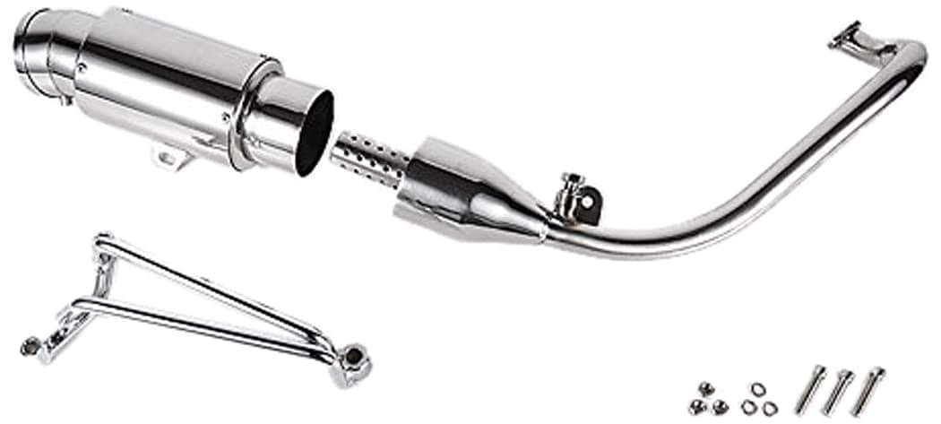 バイクパーツセンター(Bike Parts Center) ステンレスショートマフラー スズキ アドレスV125/G 2030