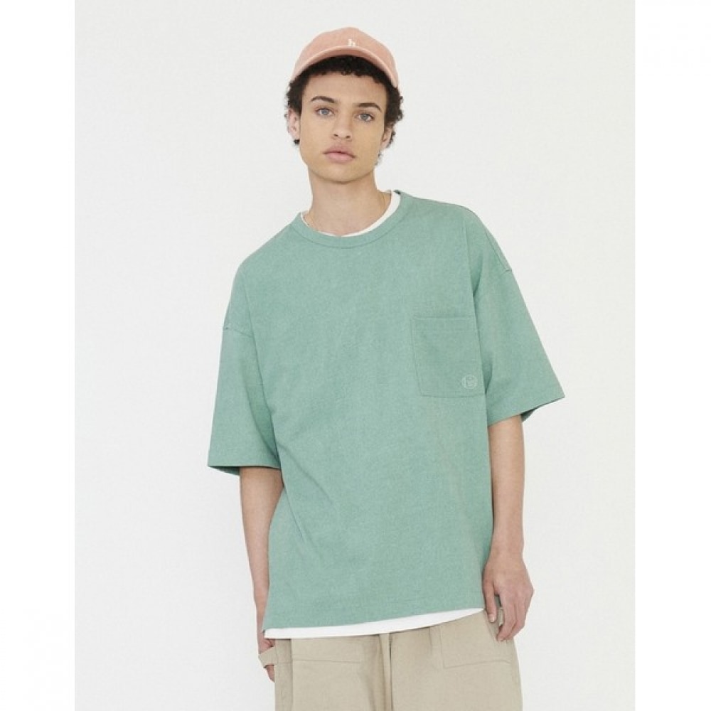 [ヘッジス] 24SS ピグメントヴィンテージ T シャツ HZTS4E804E3