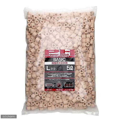 パワーハウス　ベーシック（ソフトタイプ）　Ｌサイズ　淡水用　５リットル　微酸性　ろ材　ｐＨ維持　ＣＲＣ10―03―20―50―00