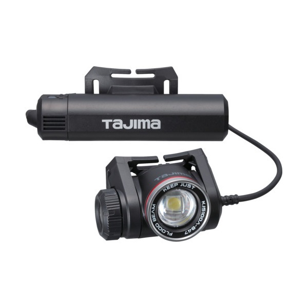 TJMデザイン KJS100AB47 キープジャスト外部電源ヘッドライト ブースト1000lm充電池セット メーカー直送