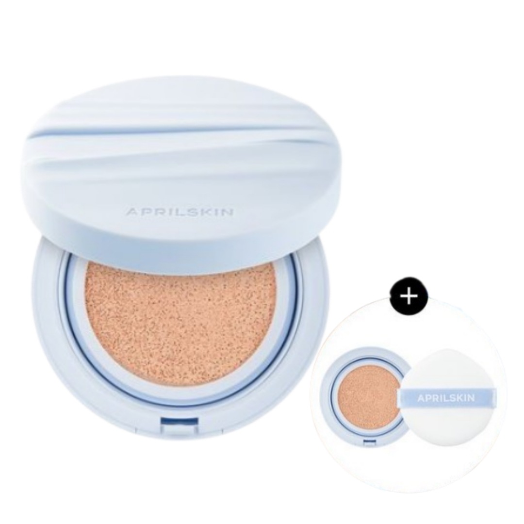 [NEW一重カバー]グロウマットクッション 本品リフィル付 24時間キープ 密着力 薄膜カバー ツヤ肌表現 毛穴カバー アイボリーベージュ テカリ防止 肌タイプ別3色展開]グローイン