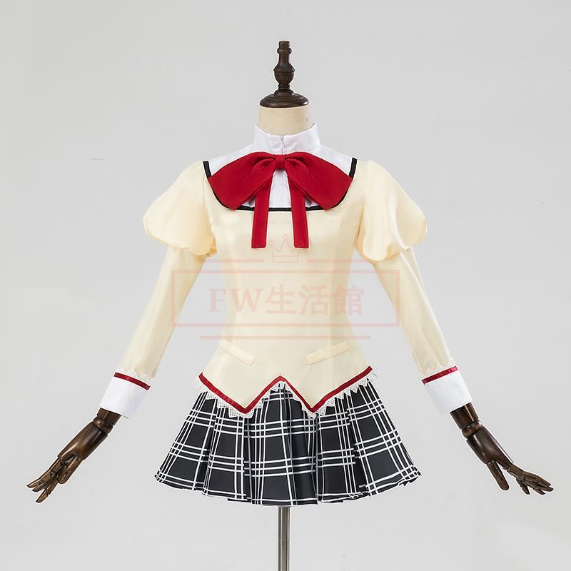 2025新作先行魔法少女まどかマギカ 見滝原中学校 女子制服 鹿目まどかコスプレ衣装 コスチューム 演出服 アニメ ゲーム ハロウィン cosplay 変装