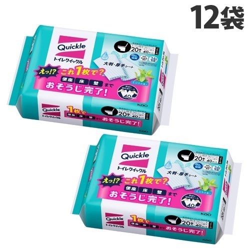 トイレクイックル 詰替用ジャンボパック 20枚入り12袋