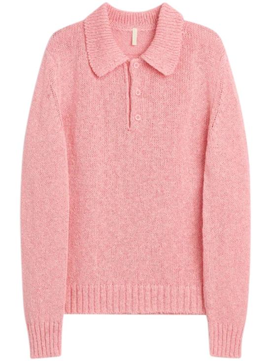 SUNFLOWER Men Polo Shirts 3080690 Pink