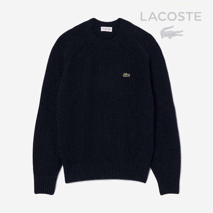 エッセンシャル ロー ゲージ ニット セーター/ネイビー（AH3142）