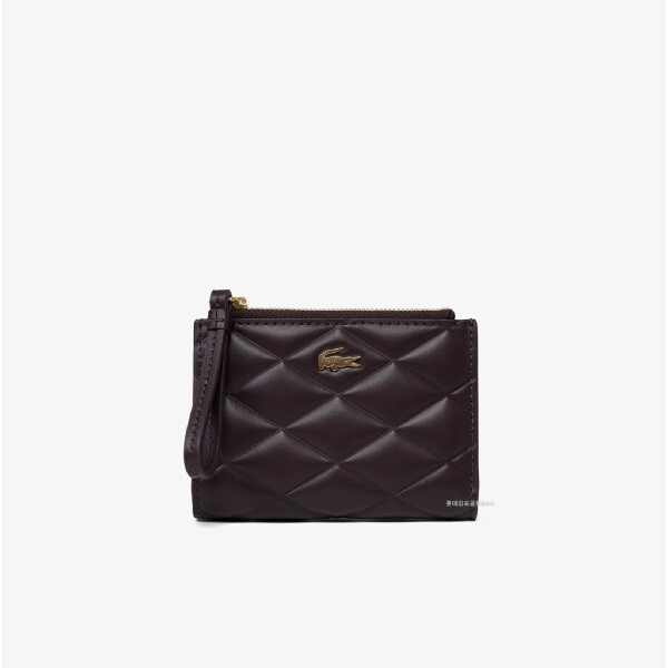 ラコステ クロコダイル二つ折り財布 KP NF5121E56GR31