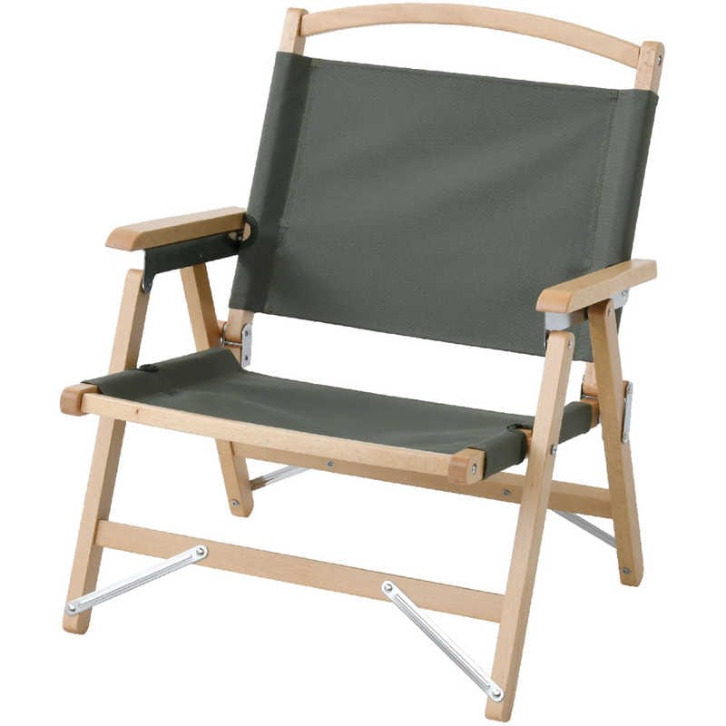 アウトサム　ZELデッキチェア ZEL Deck Chair Low モスグリーン　TF-ZELD-N