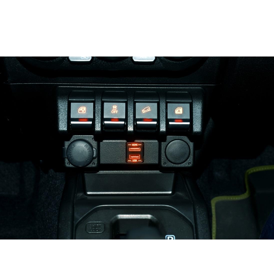 アルパイン(ALPINE) アルパインカーナビ専用アンバーLEDライティング ビルトインUSB/HDMI接続ユニット KCU-Y630HU-LED-A