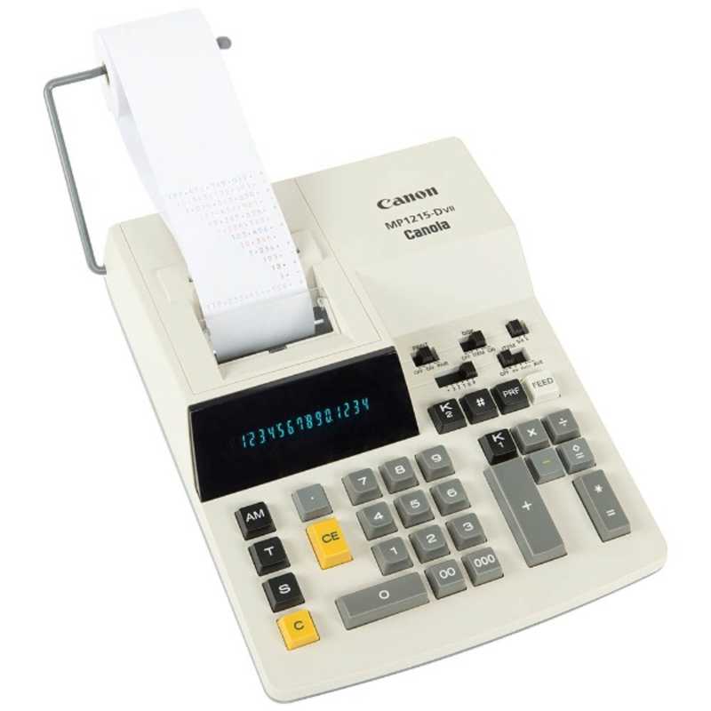 キヤノン　CANON　プリンタ電卓 (14桁+符号1桁)　MP1215-DVII