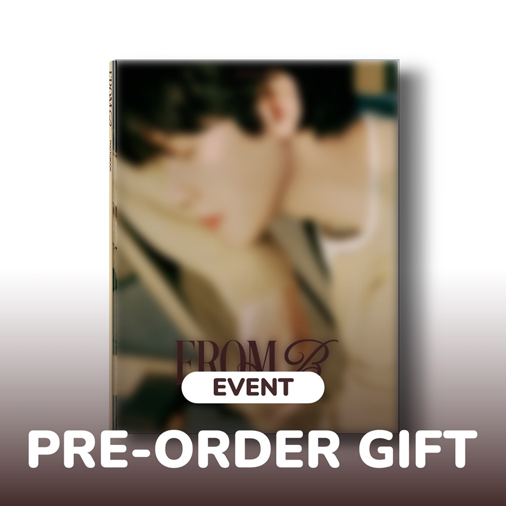 BAEKHYUN ( EXO ) PHOTOBOOK WITH BAEKHYUN [FROM B] (PHOTOBOOK A ver.) 【withmuu特典付き】 限定盤 数量限定