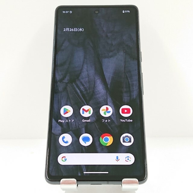 Google Pixel 7 au オブシディアン 送料無料 本体 c10214 【中古】