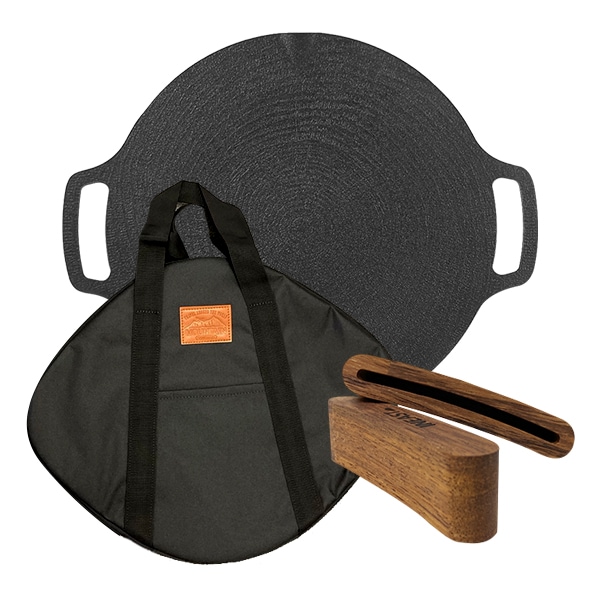 マルチ グリドル パン 25cm フルセット 収納カバン 取っ手付き フォーシーズン フライパン グリル キャンプ 家庭 アウトドア グリルパン 直火 ガス ハロゲン 注ぎ口 宅急便