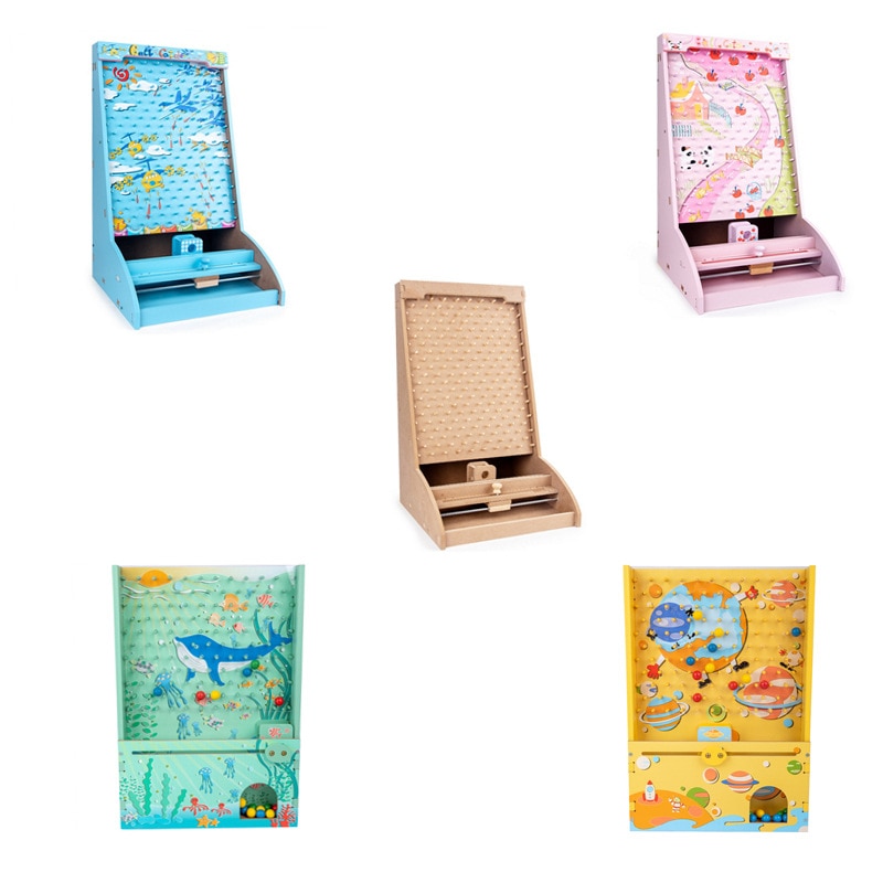 子供用キャッチングマシン 親子インタラクティブトレーニング器具 目の病気の手 クイックキャッチボールゲーム機 木のおもちゃグリーンオーシャンイエロープラネット