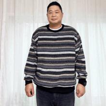 ヒョン・ジュヨプ様協賛 WML トンガリ チェック ニット スウェットシャツ