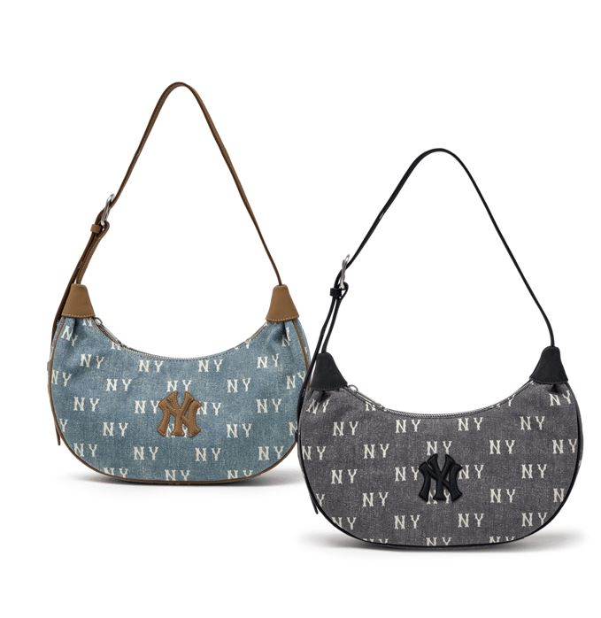 Classic Monogram Vintage Denim Hobo Bag