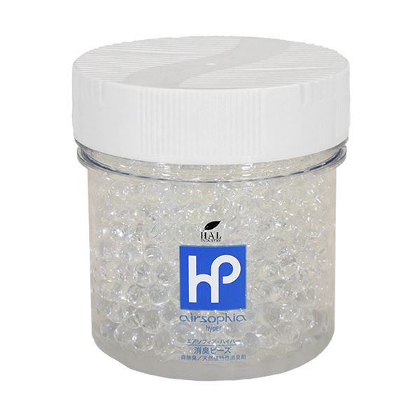 （まとめ）ハル・インダストリ エアソフィア・ハイパー 消臭ビーズ 本体 600g 1個 (×5セット)
