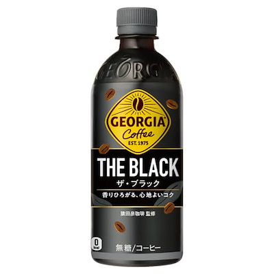 他サイト： ジョージア ザ ブラック 500ml x 24本 ペットボトルの商品画像