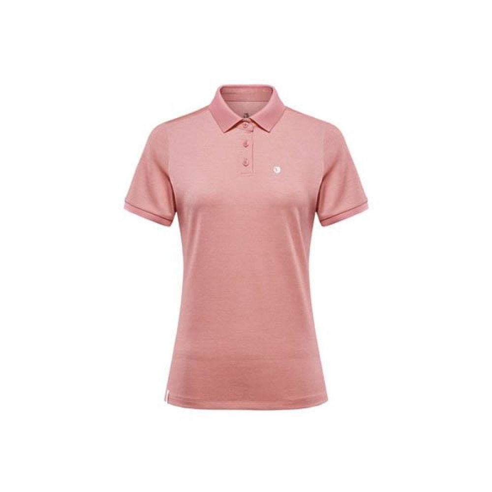 [ブラックヤック] ブラックヤック女性用ブライディーボタンピケ T シャツ S2 R1BYTSM2536-CR