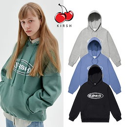 🍒KIRSH🍒韓国🍒KIRSH CIRCLE LOGO HOODIE🍒Kファッション20SS新作🍒キルシーパーカー🍒オーバーサイズ