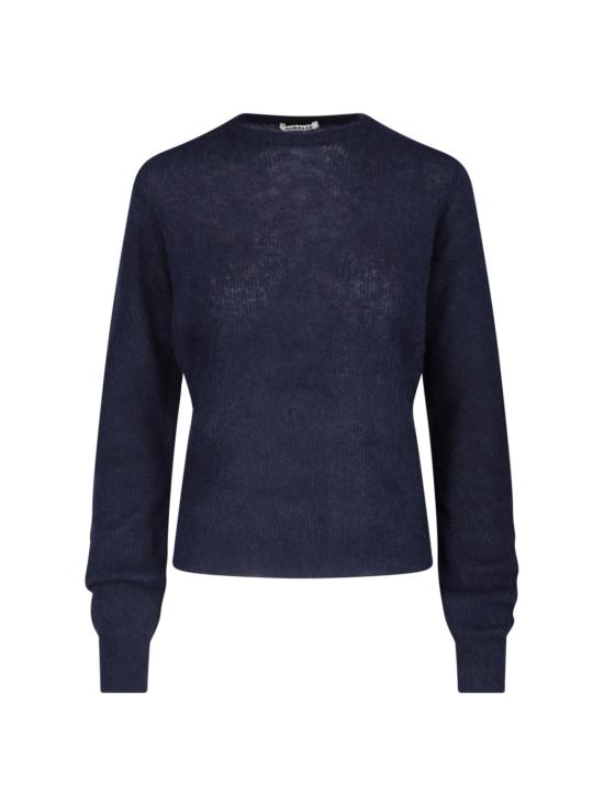 AURALEE Women Sweater A25AP04AK NAVY Blue
