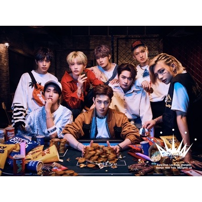 タワーレコード特典クリアトレカランダム1点付き Stray Kids ALL IN 初回生産限定盤A (+DVD) 新品未開封