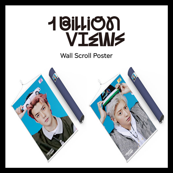 （バージョン選択） セフン·チャニョル（EXO-SC） - Wall Scroll Poster 10億ビュー（Aver） 4,235円