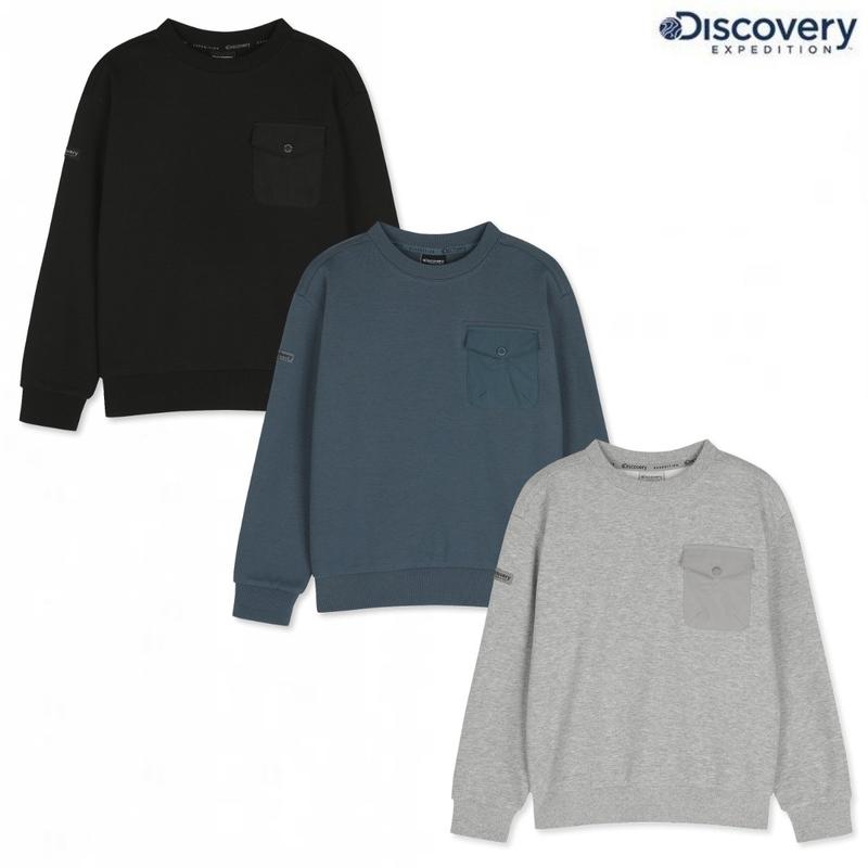 25FW キッズ ポケットポイント 裏起毛マンツーマン DKTR53056