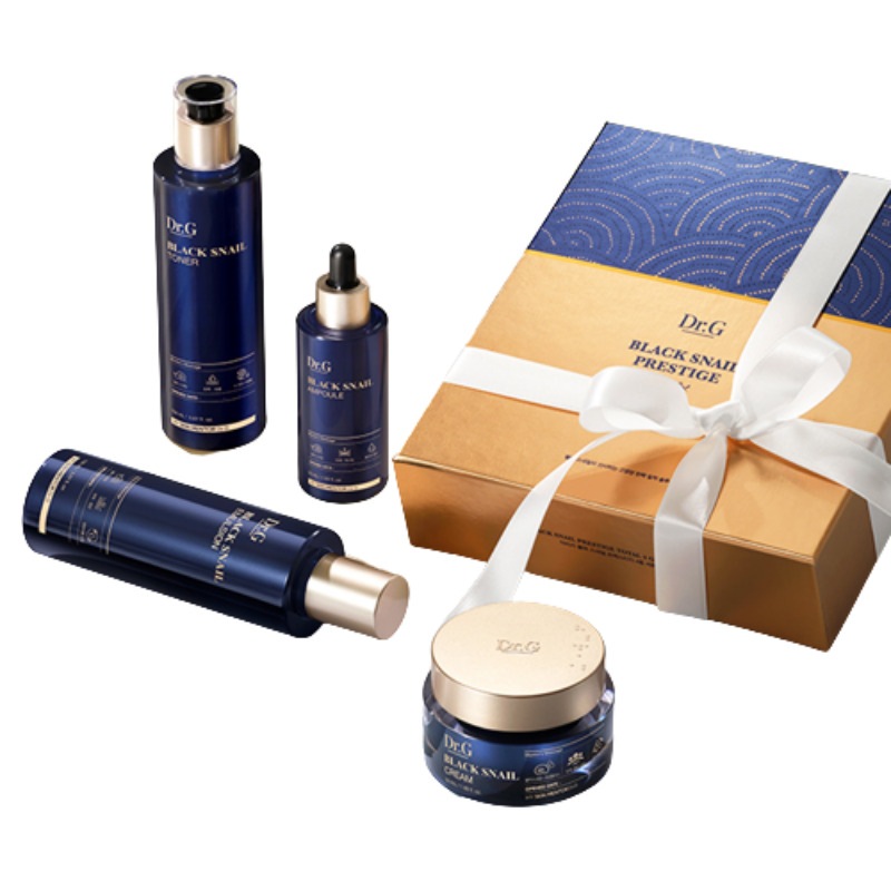 ブラックスネイル プレステージ4点セット（トナー+エマルジョン+アンプル+クリーム）