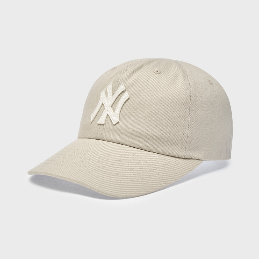 MLB [MLB] ジョイアンストラクチャードボールキャップ NY (ベージュ)