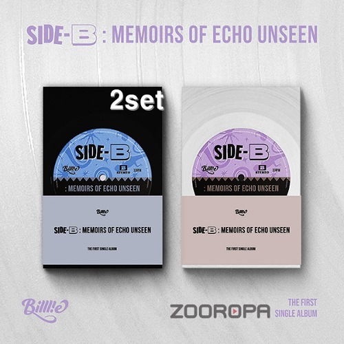 [2종세트/POCA] 빌리 Billlie side-B memoirs of echo unseen 싱글앨범 1집
