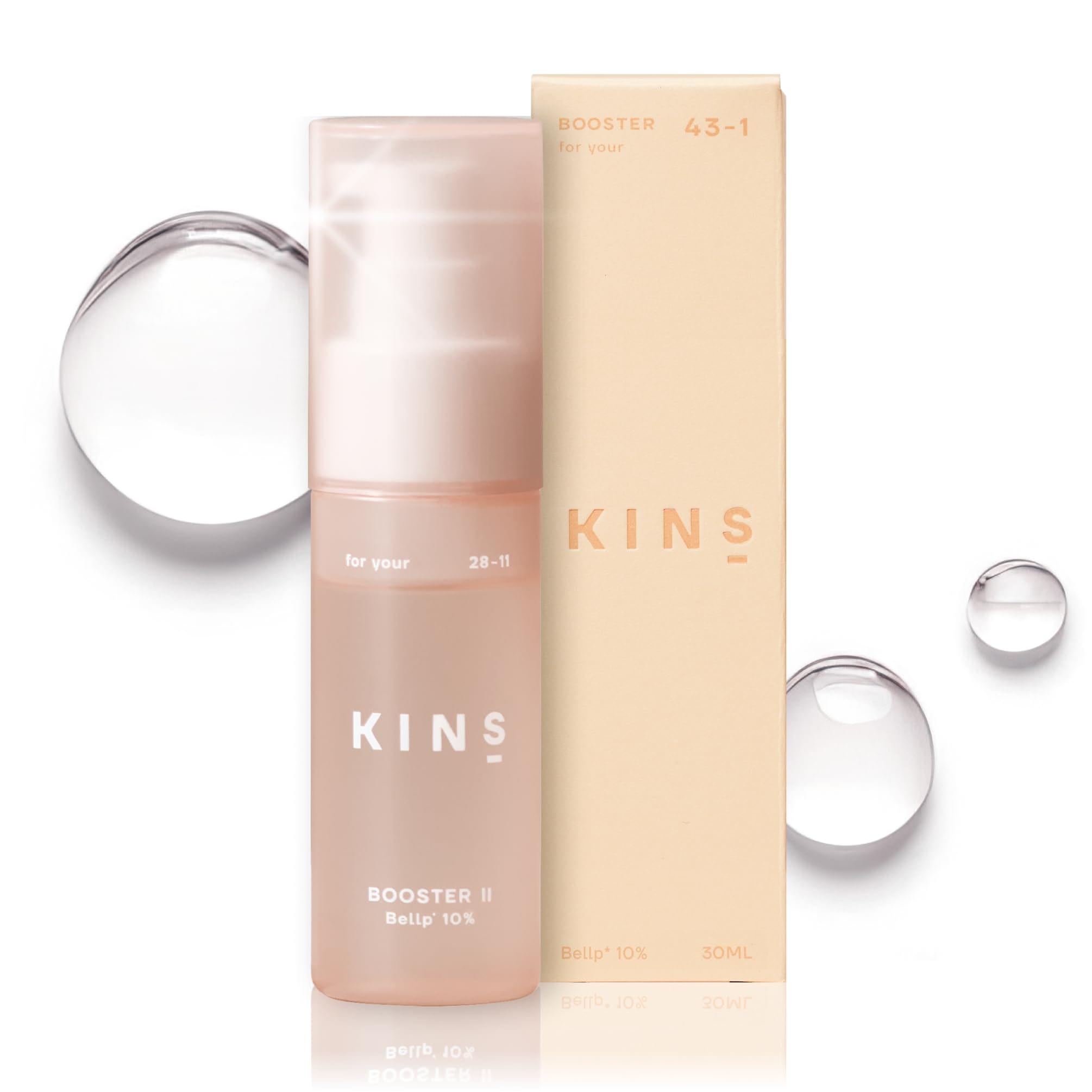 KINS キンズ ブースター 導入美容液 30ml 保湿 毛穴ケア 発酵美容液 敏感肌 脂性肌 乾燥肌 ハリ 潤い