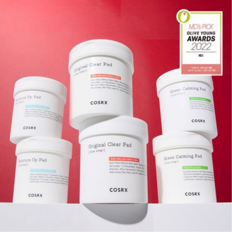 [大容量 180枚] コースアールエックス ワンステップ パッド 90枚 ダブル企画 3種の中から選択1 拭き取り化粧パッド 毛穴ケア 角質ケア 肌コンディション整える 4,208円