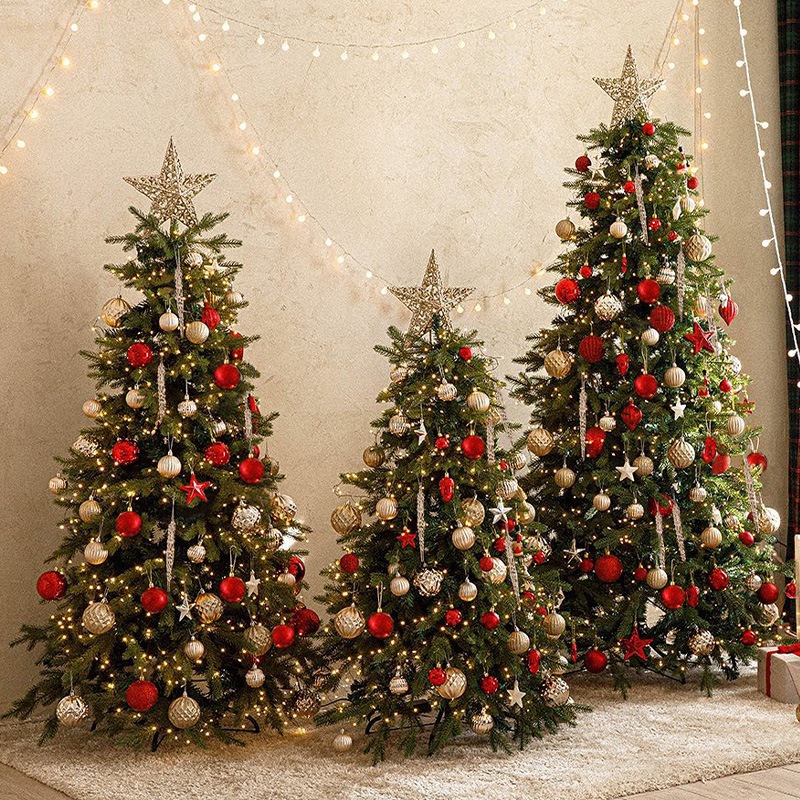 大きなクリスマスツリーの家の家具2023新しい風のシーンアレンジ雰囲気小道具装飾パッケージ