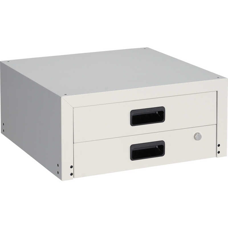 トラスコ中山　ラビットワゴン用引出2段 500X500 W色　RBW55XW 15,702円