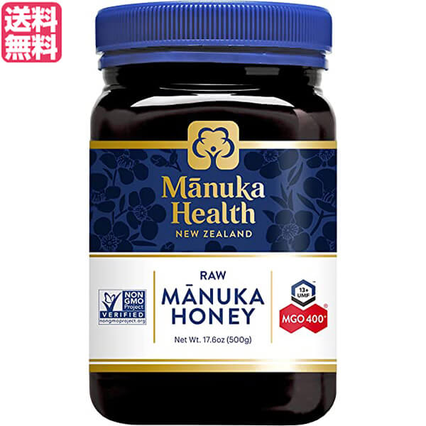 マヌカハニー UMF MGO マヌカヘルス マニカハニー MGO400+/UMF13+ 500g