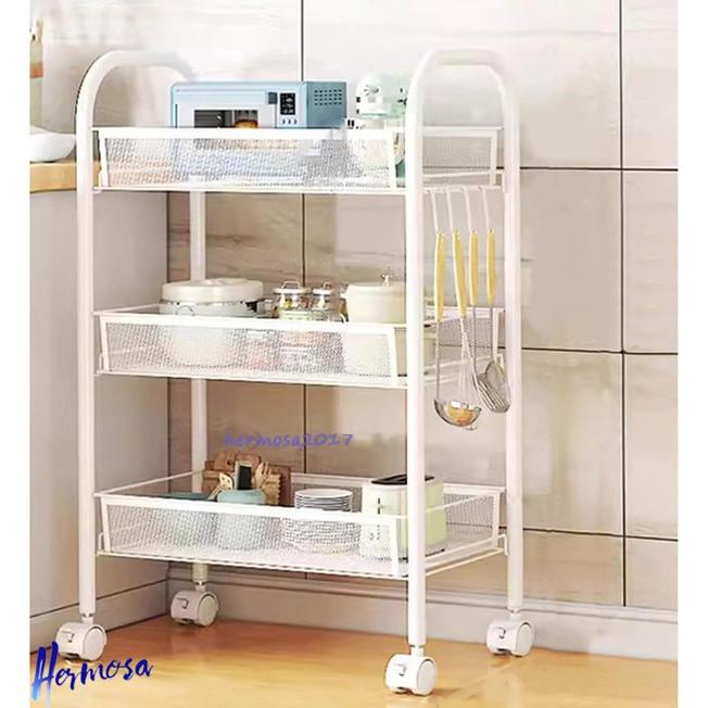 今日のイベント 新商品20%オフ キッチンワゴン ワゴン 1 キッチンワゴン 収納カート 大容量 組立簡単 おしゃれ カラー11 キャスター付き 隙間収納 台所 整理棚3枚購入で200円OFF