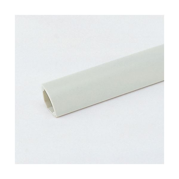 (まとめ)サンワサプライ ケーブルカバー(コーナーアイボリー) CA-C15(×10セット)