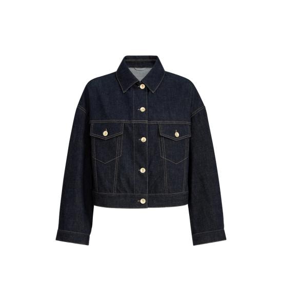 BRUNELLO CUCINELLI Women Denim Jackets ML1347672 C001 BLUE