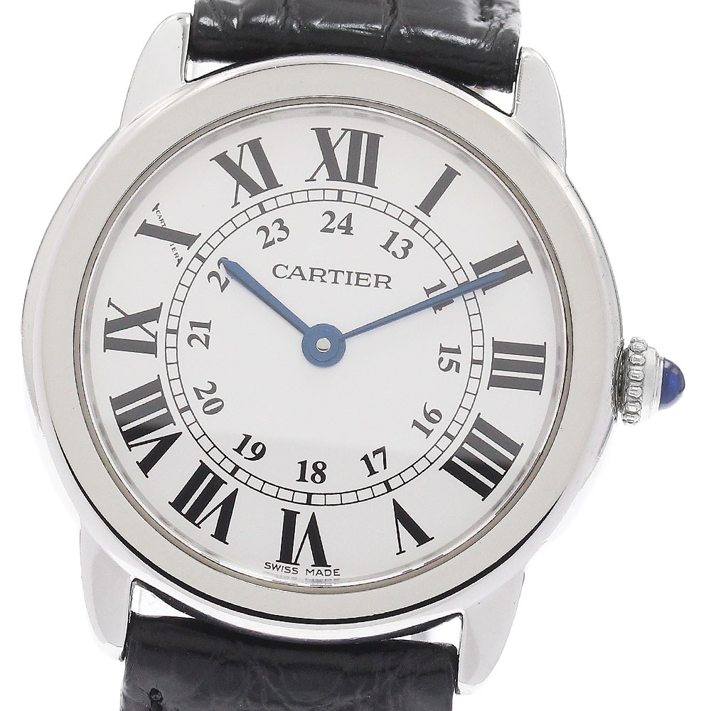 カルティエ CARTIER W6700155 ロンドソロ SM クォーツ レディース _960817【中古】