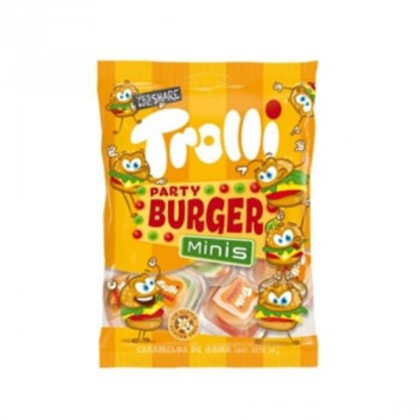Trolli(トローリ) グミキャンディ パーティーバーガーミニ 50g×24個セット 00120041